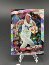 2025 Panini Prizm WNBA #16 Allisha Gray Ice Prizms