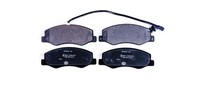 Hinterachse Hella 8DB 355 015-311 Bremsbelagsatz, Scheibenbremse FüR Nissan,Opel