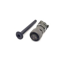 MS3106A10SL-3S Industrial Circular Connector MIL-DTL-5015 Series Threaded Con...