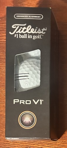 Titleist PRO V1 - Enhanced Alignment - Brandneue Golfbälle