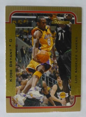 2003-04 Bowman Rookies & Stars Kobe Bryant Gold #100 Lakers