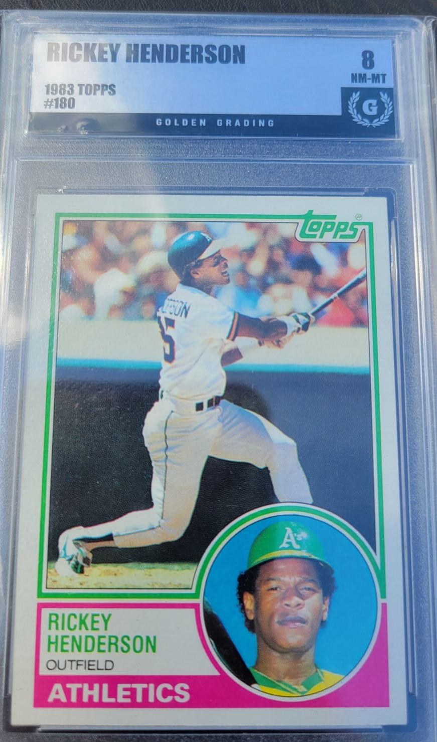 1983 Topps - Rickey Henderson #180