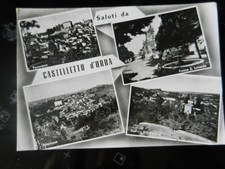 20178)  PROVINCIA ALESSANDRIA CASTELLETTO D'ORBA SALUTI VEDUTE PANORAMA PIAZZA