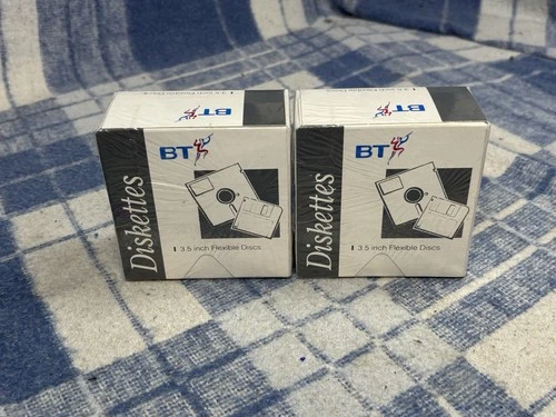 BT Diskettes 3.5 Inch Flexible Discs **SEALED**
