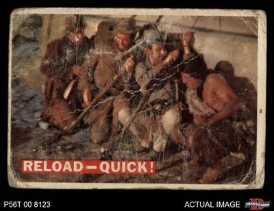 1956 Topps Davy Crockett Orange Back #66 Reload AUTHENTIC