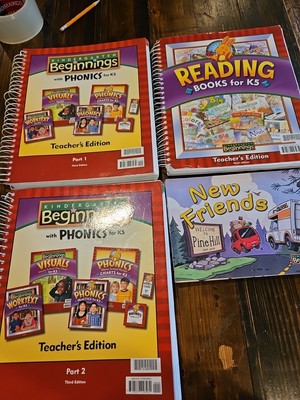 BJU Reading Kindergarten Beginnings With Phonics For K5