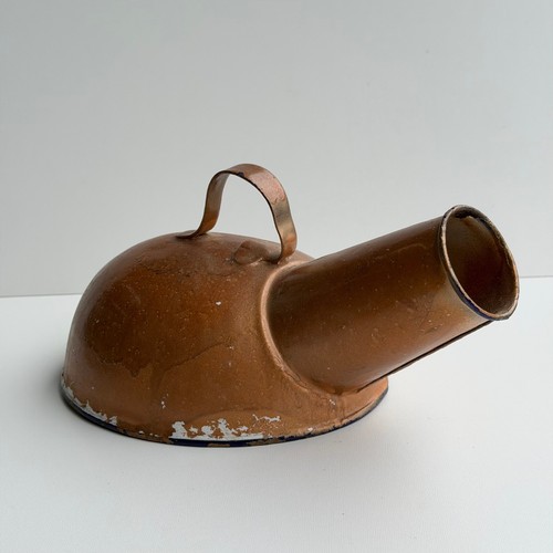 Vintage Watering Can Faux Copper Primitive Farmhouse Shelf Decor