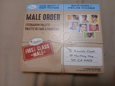 The Balm Cosmetics, MALE ORDER, Long Lasting, Clean Beauty, Green Packaging 