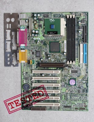 PGA370 MSI 815EP PRO v3 Motherboard i815EP chipset with Celeron 800 & I/O shield
