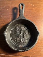 Lodge Cast Iron Small Decorative “Honey I Shrunk The Skillet” Made In USA