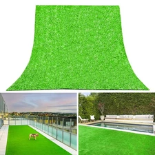 LVBAO Synthetic Artificial Grass Turf Rug Mat 3x5 Feet 15 Square FT Lawn Dog ...