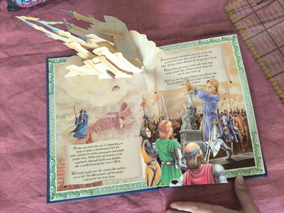 The Legend of King Arthur and The Round Table Pop Up Book Bonanza Books