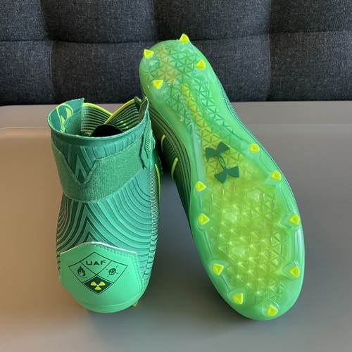 Under Armour Highlight MC Football Cleats 3023716-301 Green Volt Mens Size 12.5 - Picture 6 of 7