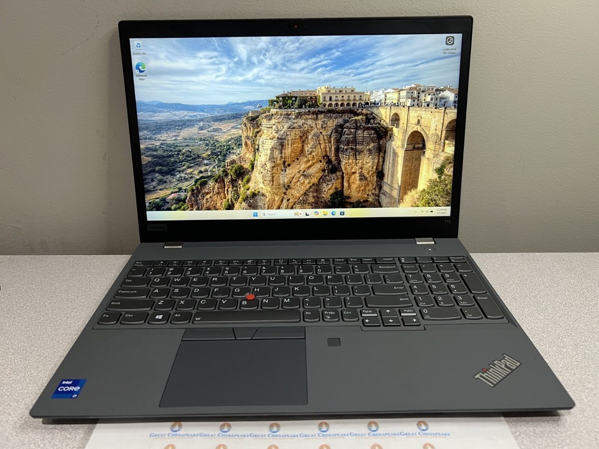 Lenovo ThinkPad T15 Gen2 Gray 1TB SSD 16GB Ram i7-1165G7 Win11Pro