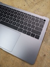 Apple MacBook Air A1932 2018 2019 13 Space Gray Palmrest Keyboard -no battery