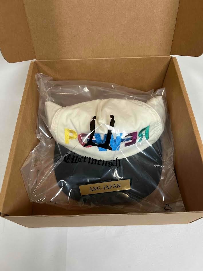 Official G-DRAGON Übermensch POWER BLACK Ball Cap Limited