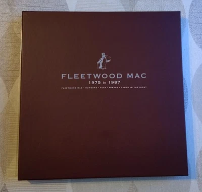 Fleetwood Mac 1975 To 1987 Coloured Vinyl Box Set Rumours Tusk Mirage Ltd. /2000