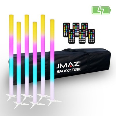 JMAZ Lighting JZ2006 Galaxy Tube 6pk Battery Powered LED Effect Tube Light