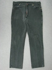 TC15449 **WRANGLER** BOOT CUT JEANS  (msr 35"x31") BLACK