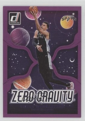 2024-25 Panini Donruss Zero Gravity Press Proof Purple Victor Wembanyama #10 o7m