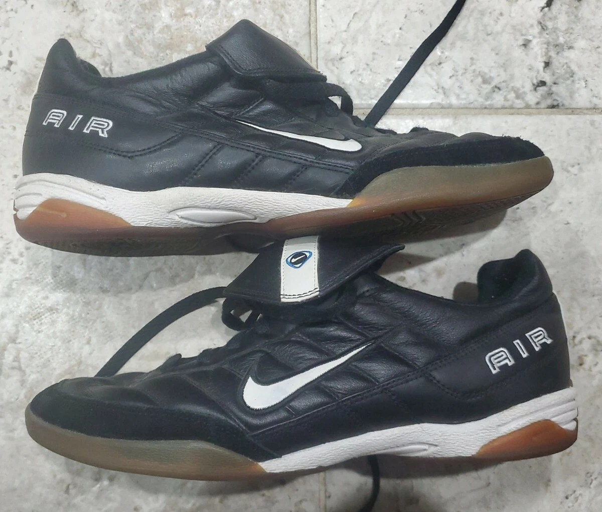 desesperación suficiente Componer ULTRA RARE MODEL 2004 NIKE AIR TIEMPO PRO INDOOR SOCCER SHOES MEN&#039;S  SIZE US9.5 | eBay