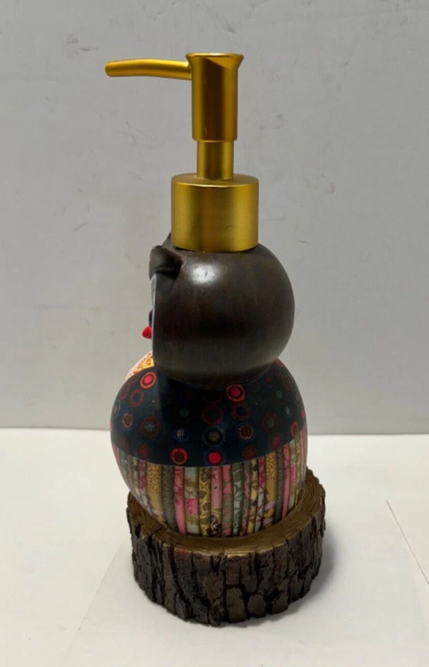 Bomba de búho dispensador de jabón rubio detalles para el hogar resina decorativa nuevo stock antiguo Foto 2 de 4