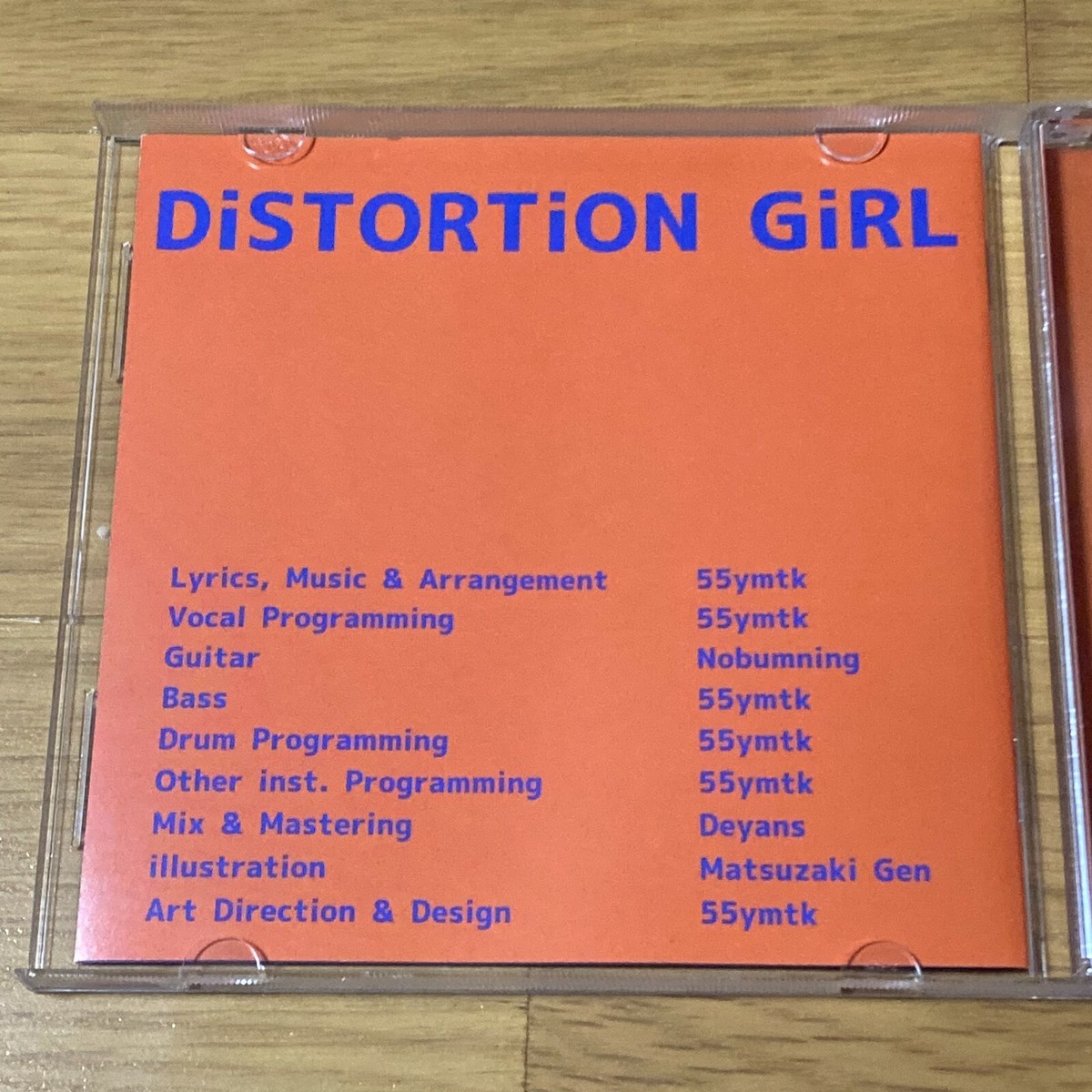 NONFiCTiON GiRL　DiSTORTiON GiRL　55ymtk DiSTORTiON GiRL | 55ymtk