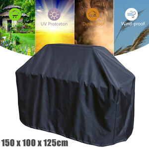 Small Waterproof BBQ Cover Barbeque Grill Garden Outdoor Rain Dust UV Protector 