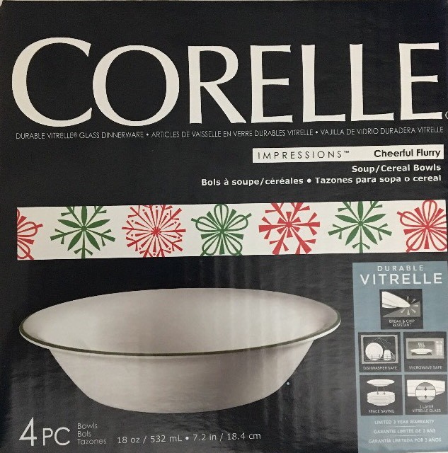 corelle cheerful flurry