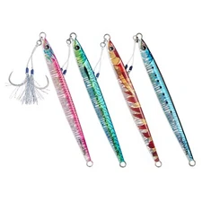 OCEAN CAT Slow Pitch Fall Metal Lead Glow Jigs Jigging Fishing Lures 150g 180g