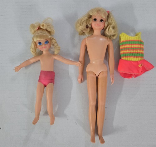 Poupée Tutti / Barbie / Skipper Mattel Vintage – Années 60/70 – Bon état