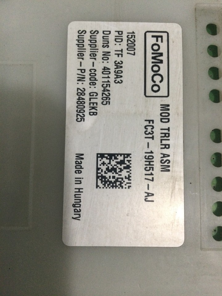 2015 Ford F350SD Super Duty Trailer Brake Control Module OEM FC3T19H517AJ eBay