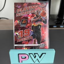 Chris Paul 2021/22 Contenders Optic 'Playing The Numbers Game' Red Cracked Ice!!