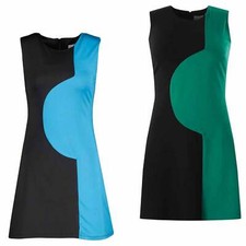 MADCAP WOMEN'S RETRO MOD 60s Sixties SLEEVELESS A-LINE DRESS Golightly MC379