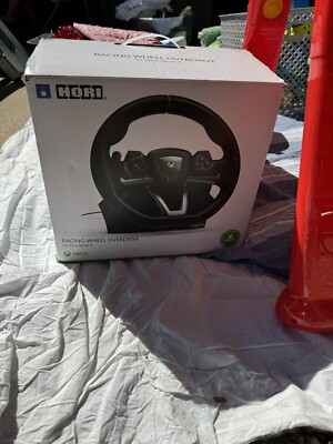 X box steering wheel and pedals