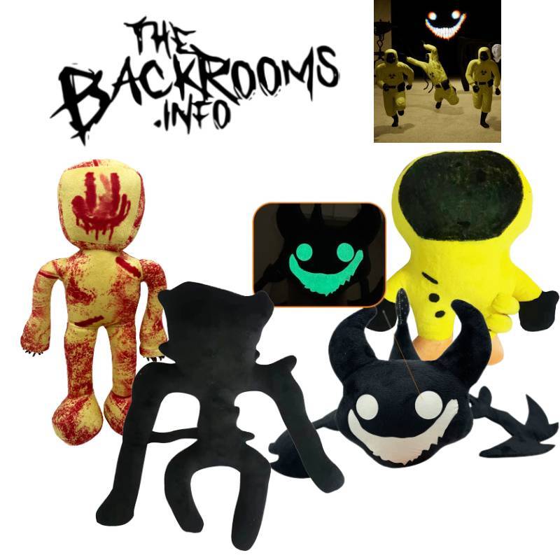 Escape The Backrooms Plush Figure Collectible And Memorable Item For