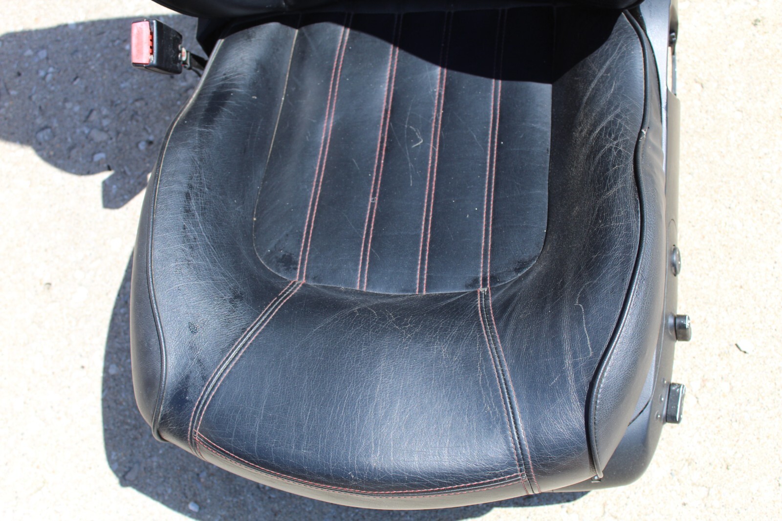 2007 MASERATI QUATTROPORTE FRONT BACK BENCH LEATHER SEAT SET BLACK OEM