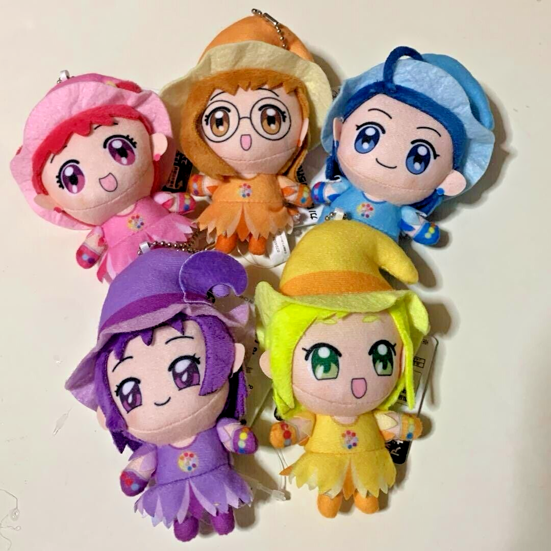 Magical Doremi Ojamajo Doremi Mascot Plush Complete Set of 5