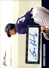 t1516 - 2007 Just Autographs Signatures #18 Gorkys Hernandez Autograph - NM-MT