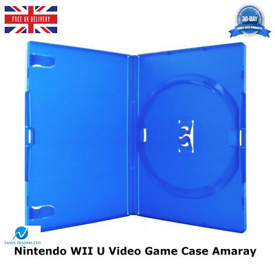 100 Nintendo WII U Videospielhülle hochwertige neue Ersatzabdeckung Amaray