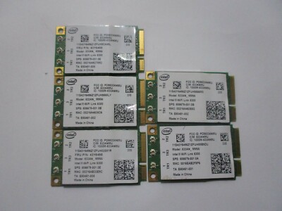 lot of 5 IBM lenovo 43Y6495 Intel WiFi Link 5300 5300AGN Wireless 802.11n 