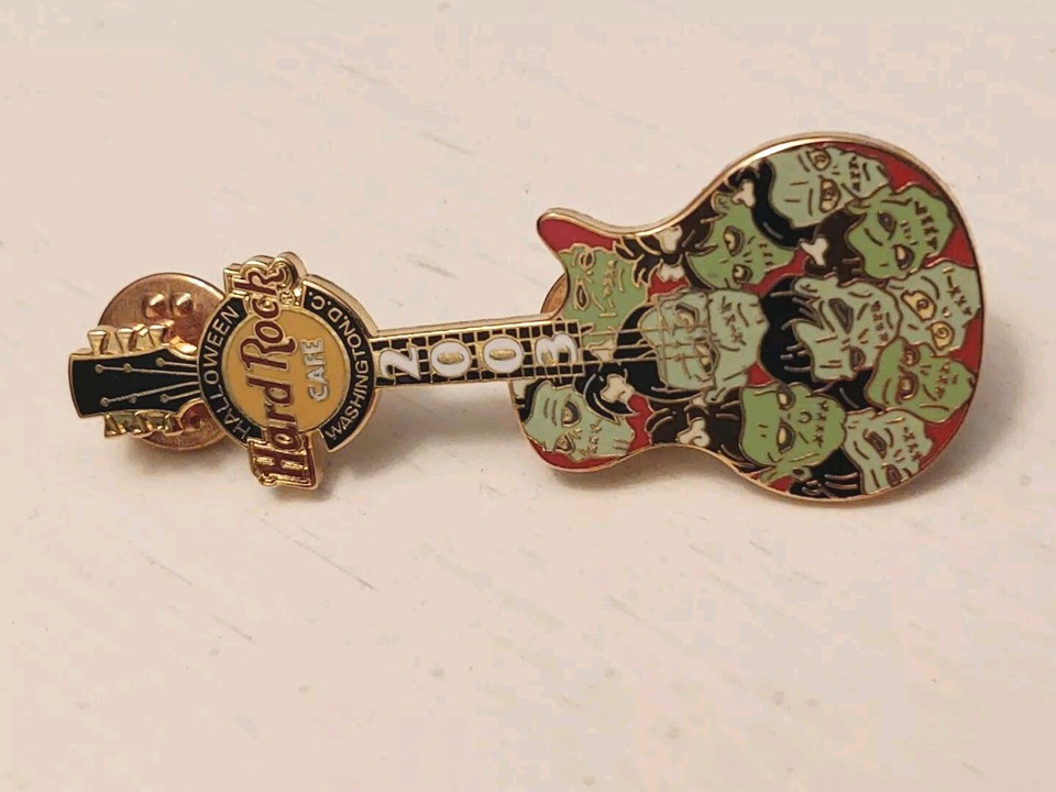 Hard Rock Cafe Washington DC Halloween Green Faced Monsters LE200 Red ...