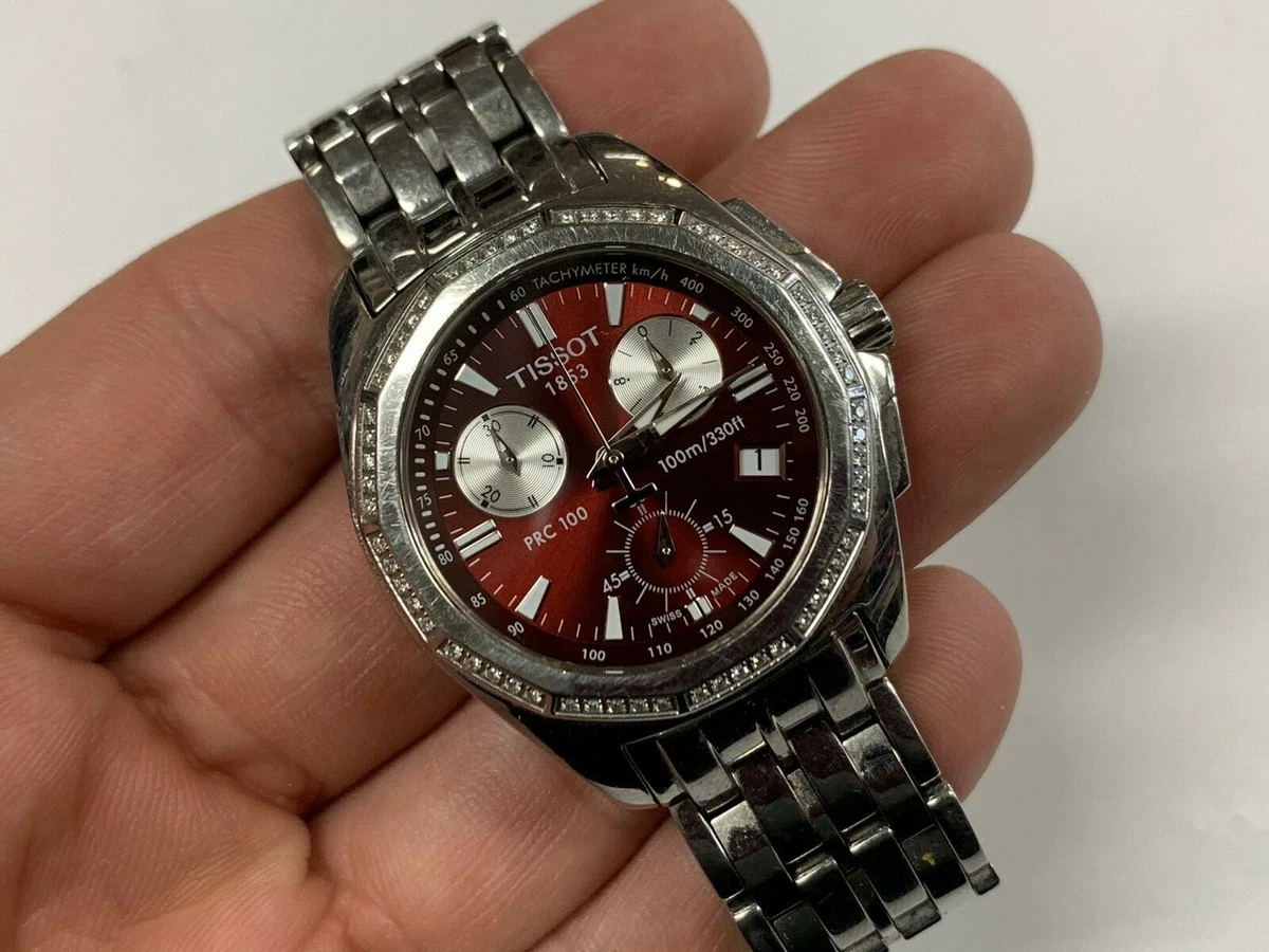 Tissot 1853 red top