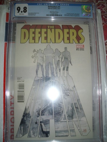 Defenders #1 CGC 9.8 NM 2017 Mark Variant CVR 1st appearance MCU 😍🤩😎