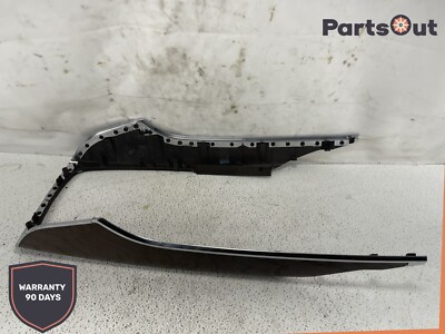 12-18 AUDI A6 A7 C7 CENTER CONSOLE WOOD TRIM BEZEL MOLDING COVER OEM