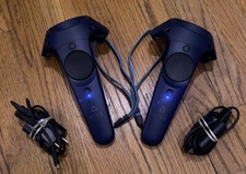   2x HTC Vive 2.0 Blue Controllers for Vive P...