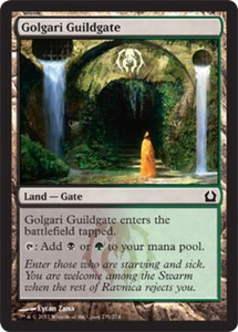 Golgari Guildgate x4 - Return to Ravnica - NM-Mint, English - Return to Ravnica
