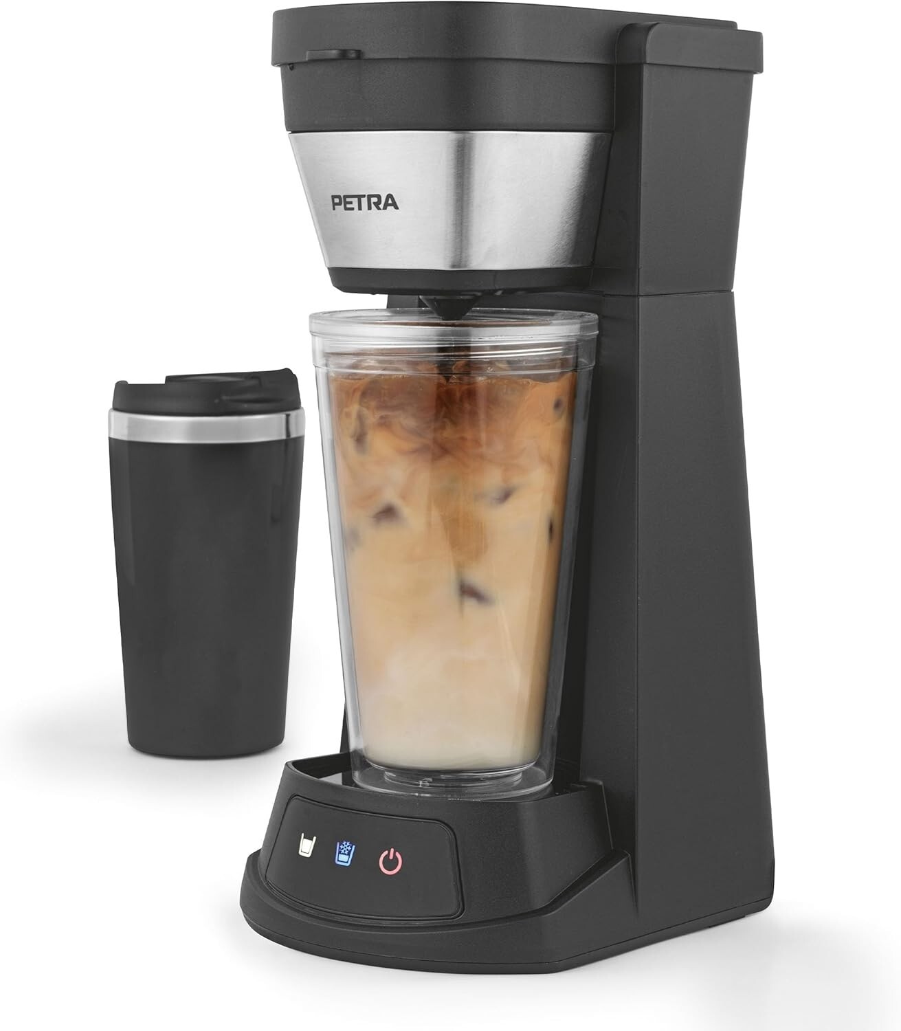 Machine à café 2 en 1 pour expresso chaud ou glacé sans perdre de temps