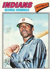 George Hendrick 1977 TOPPS Baseball Card #330