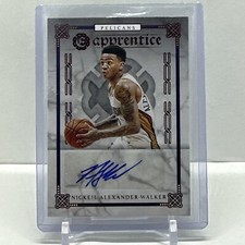 2019-20 Excalibur Apprentice Ink Ruby Rookie Auto- Nickeil Alexander Walker